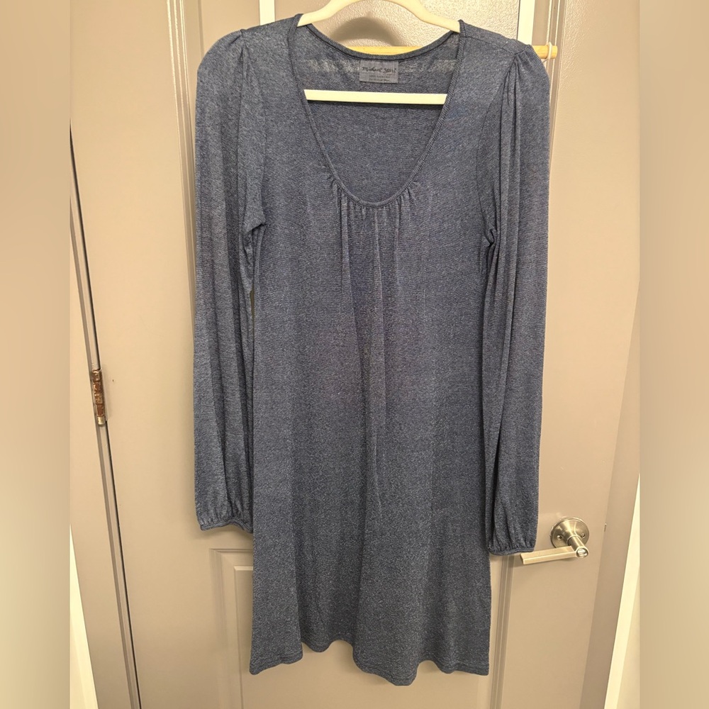 Michael Stars Dark Blue Sparkle Dress